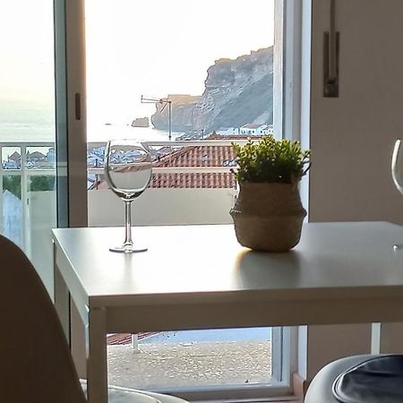 Fantastic View Over The Sea And Village Nazare Luaran gambar